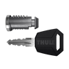 Thule One-Key System 4-pack black