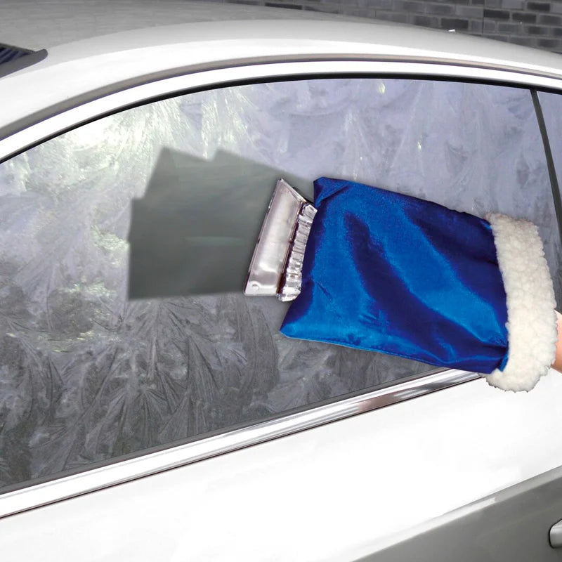 Carpoint IJskrabber met handschoen