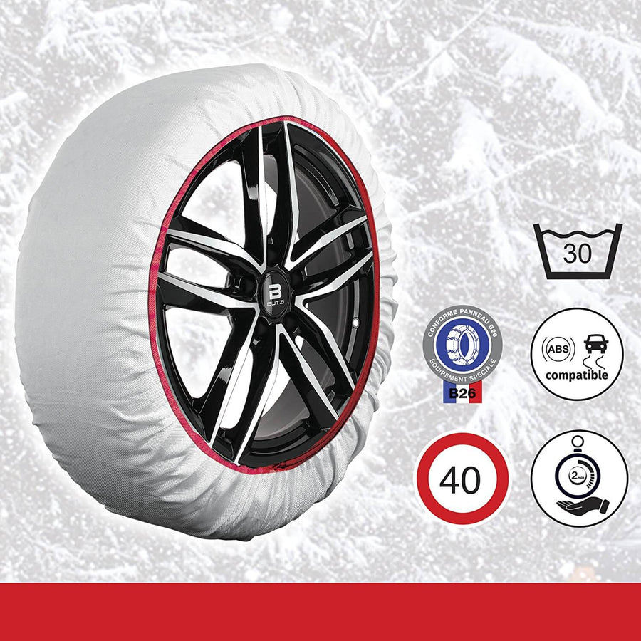 Husky maat S sneeuwsokken – productfoto 1