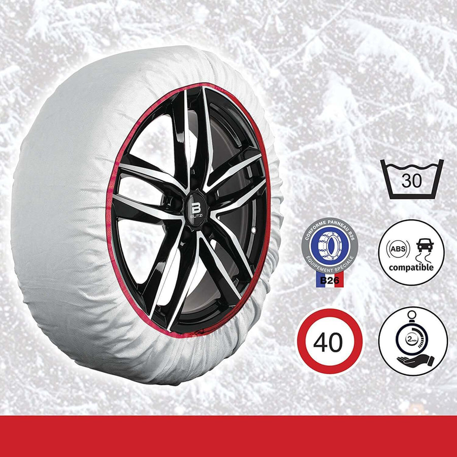 Husky maat M sneeuwsokken – productfoto 1