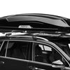 Hapro Trivor 640 | Brilliant Black | Skibox - Dakkoffer – productfoto 4