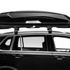 Hapro Trivor 640 Brilliant Black op auto zijkant
