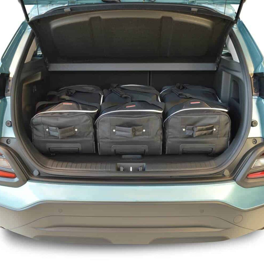 Hyundai Kona incl. Electric (OS) 5dr SUV | 2017-heden Car-Bags reistassenset – productfoto 2