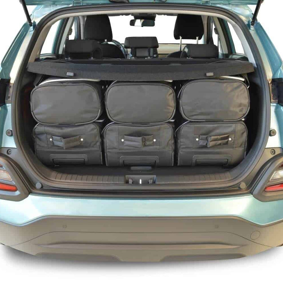 Hyundai Kona incl. Electric (OS) 5dr SUV | 2017-heden Car-Bags reistassenset – productfoto 3