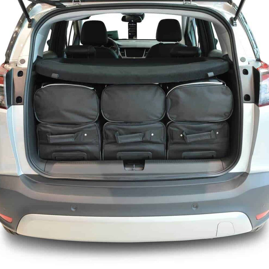 Opel Crossland X 5dr SUV | 2017-heden Car-Bags reistassenset – productfoto 3