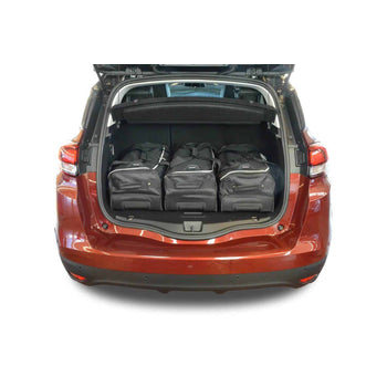 Renault Scénic IV 5dr MPV | 2016-heden Car-Bags reistassenset – productfoto 2