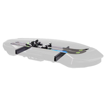 Thule Box Ski Carrier Adapter in gebruik