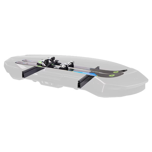 Thule Box Ski Carrier Adapter in gebruik