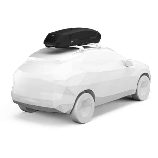 Thule Force 3 L Sport Black Matte dakkoffer – productfoto 2