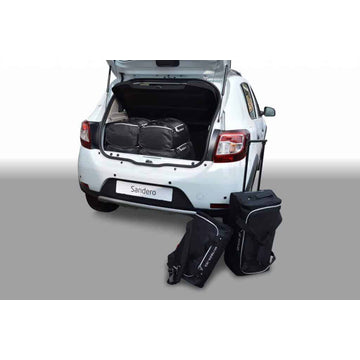 Dacia Sandero 5dr Hatchback | 2012-heden Car-Bags reistassenset – productfoto 1