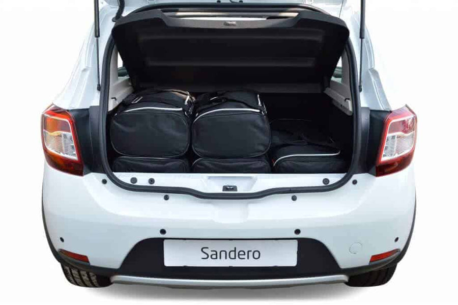 Dacia Sandero 5dr Hatchback | 2012-heden Car-Bags reistassenset – productfoto 3