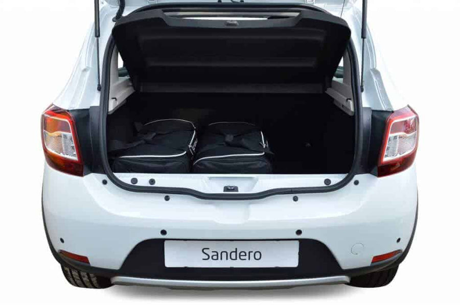 Dacia Sandero 5dr Hatchback | 2012-heden Car-Bags reistassenset – productfoto 2