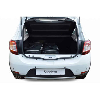 Dacia Sandero 5dr Hatchback | 2012-heden Car-Bags reistassenset – productfoto 2