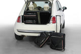 Fiat 500 3dr Hatchback | 2007-heden Car-Bags reistassenset – productfoto 1