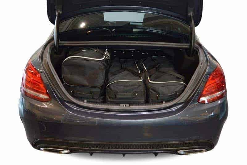 Mercedes C-Class Plug-In Hybrid (W205) 4dr Sedan | 2015-heden Car-Bags reistassenset – productfoto 3
