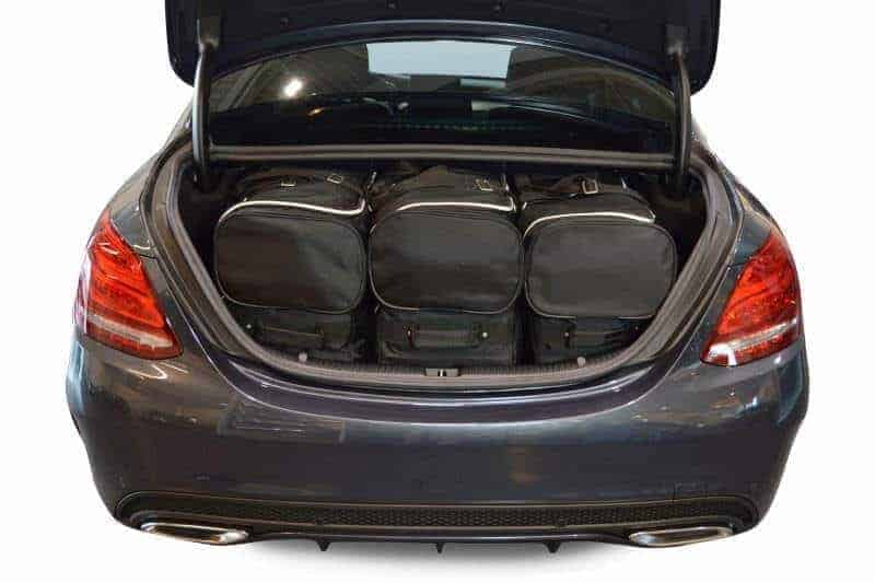 Mercedes C-Class Plug-In Hybrid (W205) 4dr Sedan | 2015-heden Car-Bags reistassenset – productfoto 4
