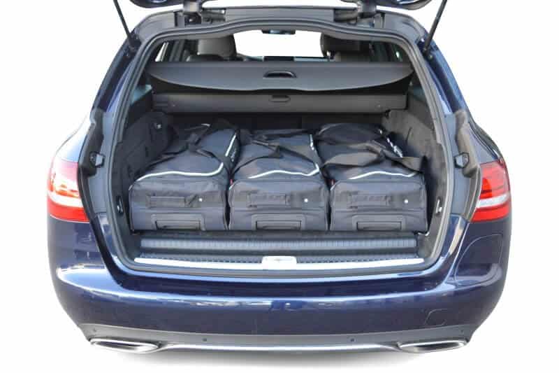 Mercedes C-Class estate Plug-In Hybrid (S205) 5dr Wagon | 2015-2019 Car-Bags reistassenset – productfoto 2