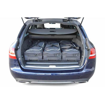 Mercedes C-Class estate Plug-In Hybrid (S205) 5dr Wagon | 2015-2019 Car-Bags reistassenset – productfoto 2