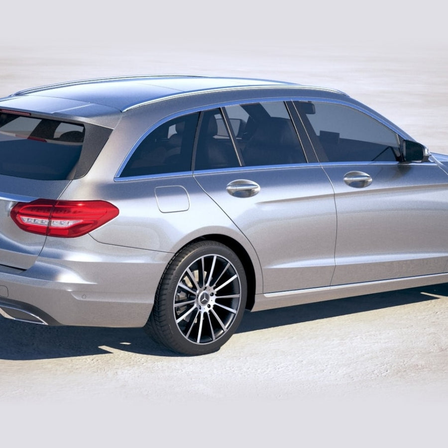 Reistassenset Mercedes-Benz C-Klasse estate (S205) 2019-2021 wagon – productfoto 1