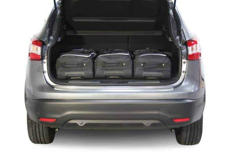 Nissan Qashqai (J11) 5dr SUV | 2013-heden Car-Bags reistassenset – productfoto 2
