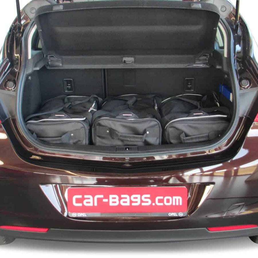 Opel Astra J 5dr Hatchback | 2009-2015 Car-Bags reistassenset – productfoto 2