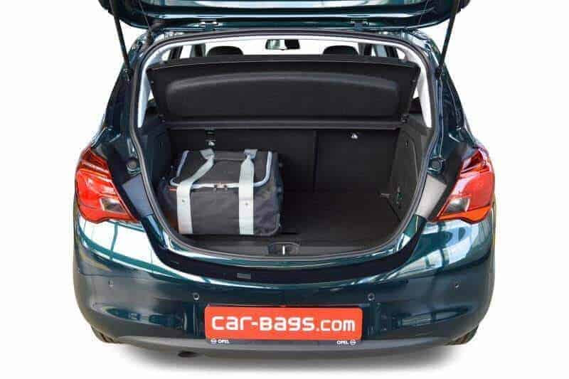 Opel Corsa E 5dr Hatchback | 2014-2019 Car-Bags reistassenset – productfoto 2