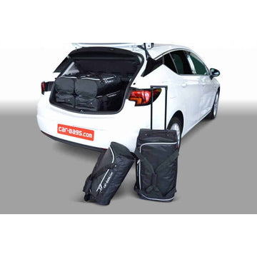 Opel Astra K 5dr Hatchback | 2015-heden Car-Bags reistassenset – productfoto 1
