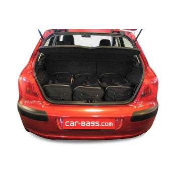 Peugeot 307 3dr &amp; 5dr Hatchback | 2001-2008 Car-Bags reistassenset – productfoto 2