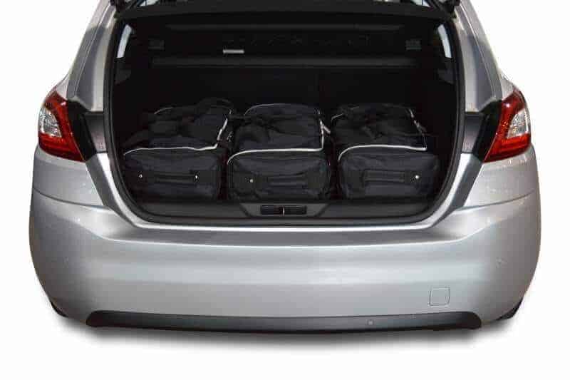 Peugeot 308 II 5dr Hatchback | 2013-heden Car-Bags reistassenset – productfoto 2