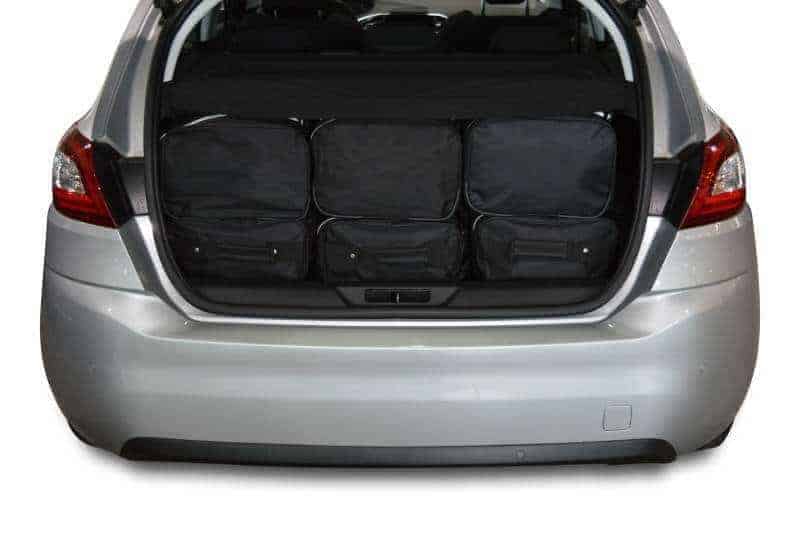 Peugeot 308 II 5dr Hatchback | 2013-heden Car-Bags reistassenset – productfoto 3