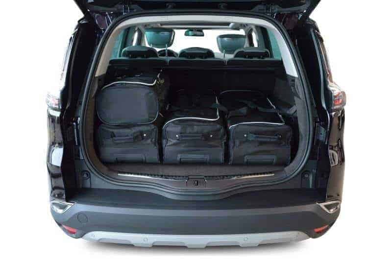 Renault Espace V 5dr MPV | 2015-heden Car-Bags reistassenset – productfoto 3