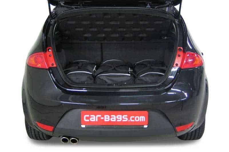 Seat Leon (1P) 3dr &amp; 5dr Hatchback | 2005-2012 Car-Bags reistassenset – productfoto 2