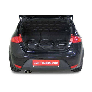 Seat Leon (1P) 3dr &amp; 5dr Hatchback | 2005-2012 Car-Bags reistassenset – productfoto 2