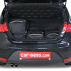 Seat Leon (1P) 3dr &amp; 5dr Hatchback | 2005-2012 Car-Bags reistassenset – productfoto 3