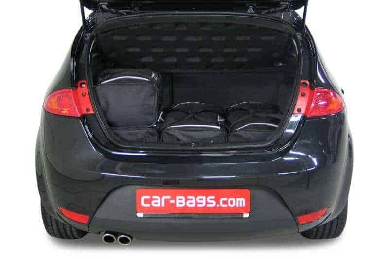 Seat Leon (1P) 3dr &amp; 5dr Hatchback | 2005-2012 Car-Bags reistassenset – productfoto 3