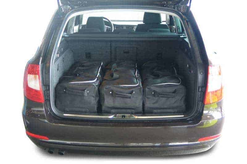 Skoda Superb II (3T) Combi 5dr Wagon | 2009-2015 Car-Bags reistassenset – productfoto 2