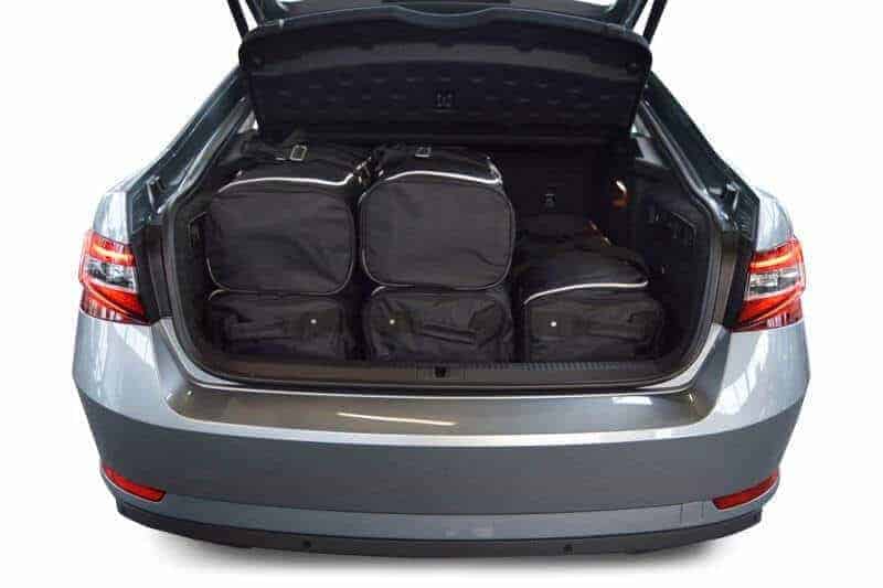 Skoda Superb III (3V) 5dr Hatchback | 2015-heden Car-Bags reistassenset – productfoto 3