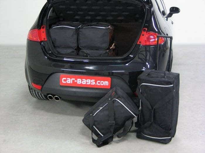 Seat Leon (1P) 3dr &amp; 5dr Hatchback | 2005-2012 Car-Bags reistassenset – productfoto 1