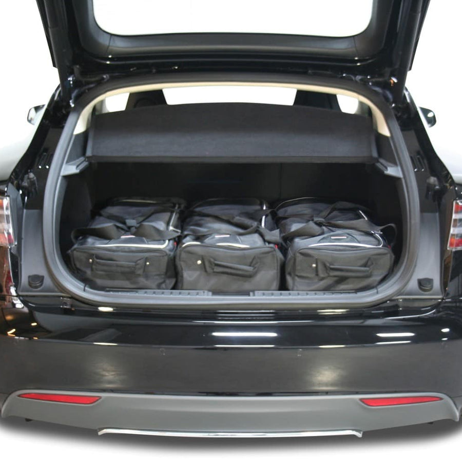 Tesla Model S 5dr Hatchback | 2012-heden Car-Bags reistassenset – productfoto 2