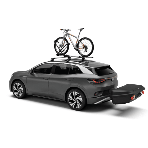 thule-thule-arcos-m-black-achterbagagebox-harde-buitenkant-op-auto-met-dak-fietsendrager