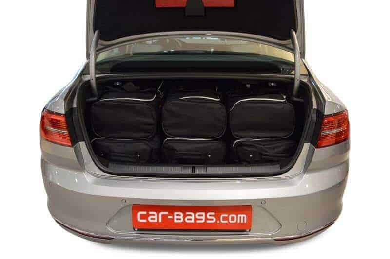Volkswagen Passat (B8) 4dr Sedan | 2014-heden Car-Bags reistassenset – productfoto 4
