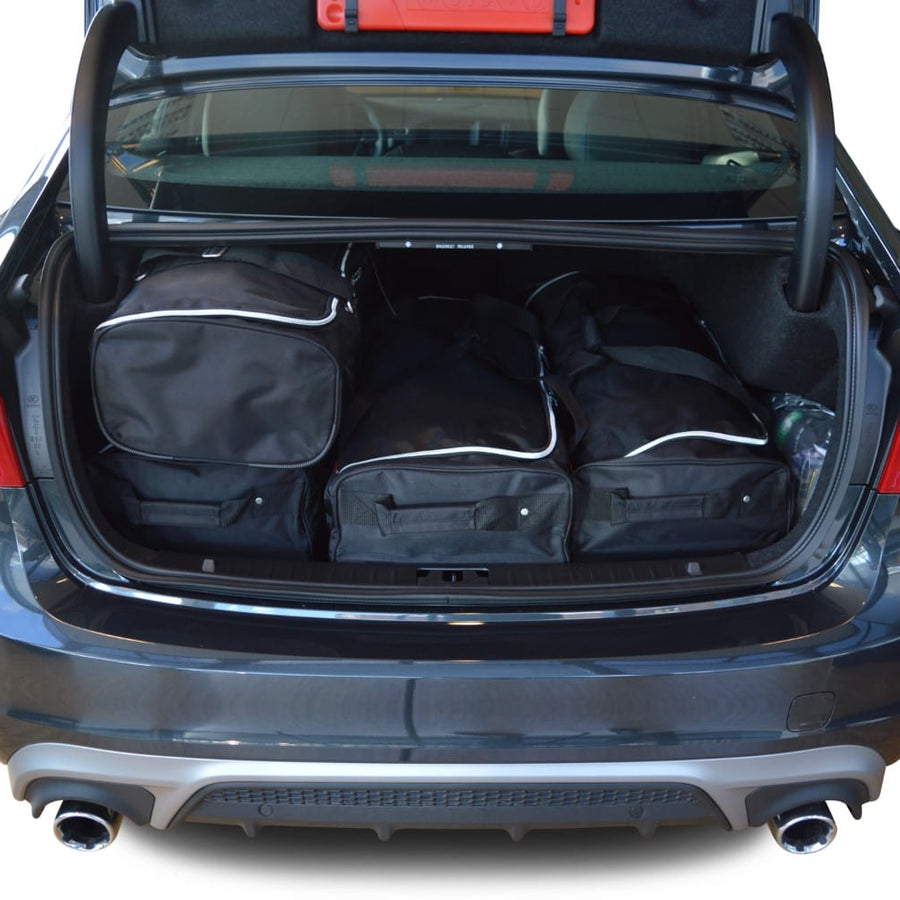 Car-bags | Reistassen set Volvo S60 II 2010-2018 4-deurs Volvo Logo – productfoto 3