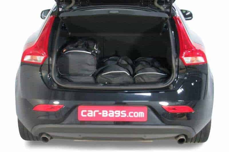 Volvo V40 (P1) 5dr Hatchback | 2012-heden Car-Bags reistassenset – productfoto 3