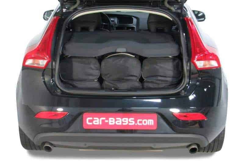 Volvo V40 (P1) 5dr Hatchback | 2012-heden Car-Bags reistassenset – productfoto 4