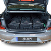 Volvo S90 4dr Sedan | 2016-heden Car-Bags reistassenset met Volvo logo – productfoto 2