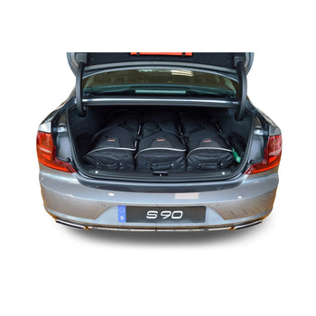 Volvo S90 4dr Sedan | 2016-heden Car-Bags reistassenset met Volvo logo – productfoto 2