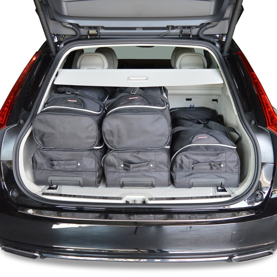 Volvo V90 5dr Wagon | 2016-heden Car-Bags reistassenset met Volvo logo – productfoto 3