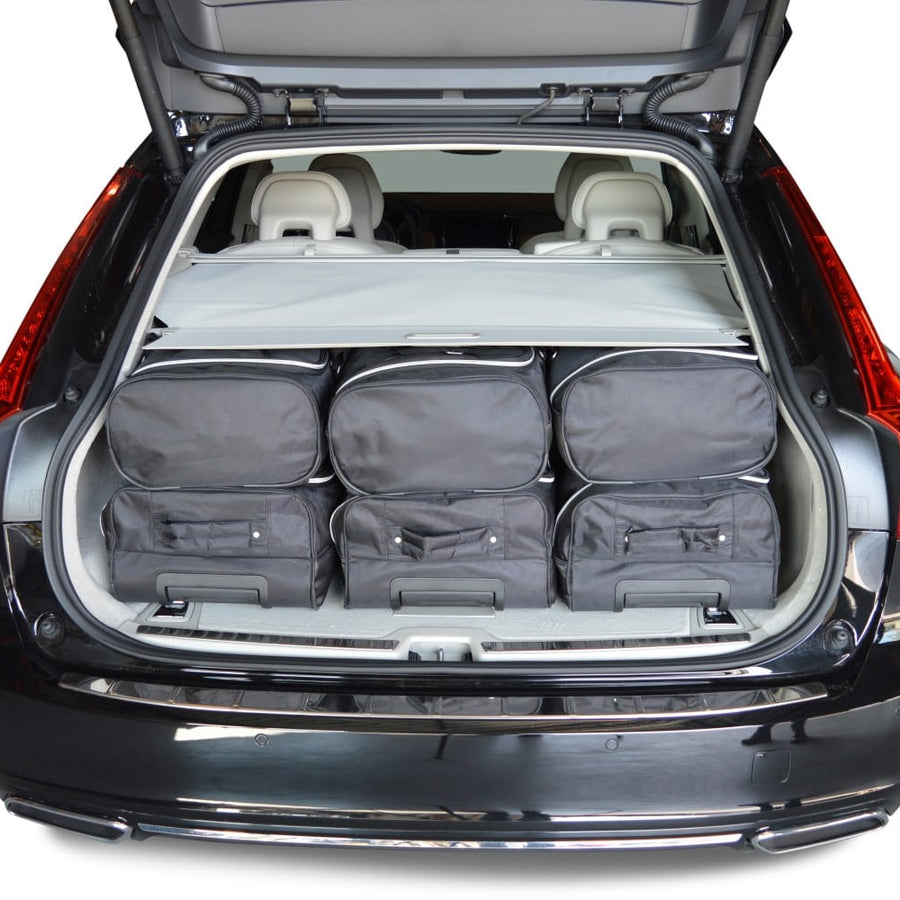 Volvo V90 5dr Wagon | 2016-heden Car-Bags reistassenset met Volvo logo – productfoto 4