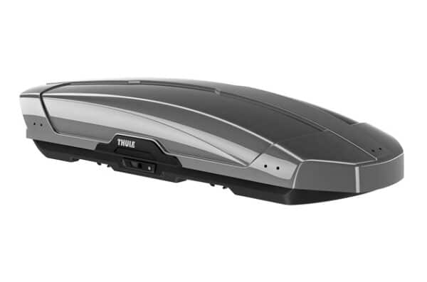 Thule Motion XT XL Silver skibox schuin