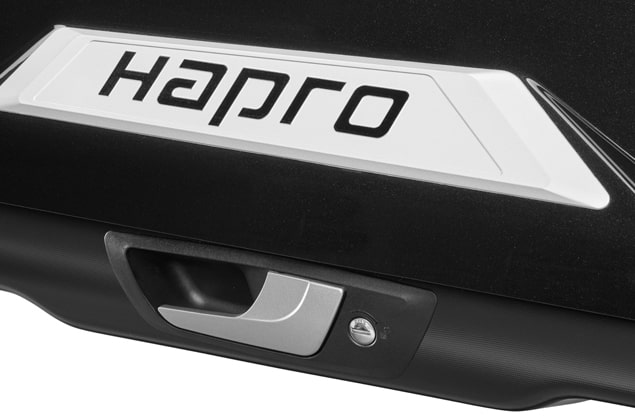 Hapro Trivor - Brilliant Black - sluiting zonder sleutel